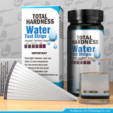 factory water total hardness test strips